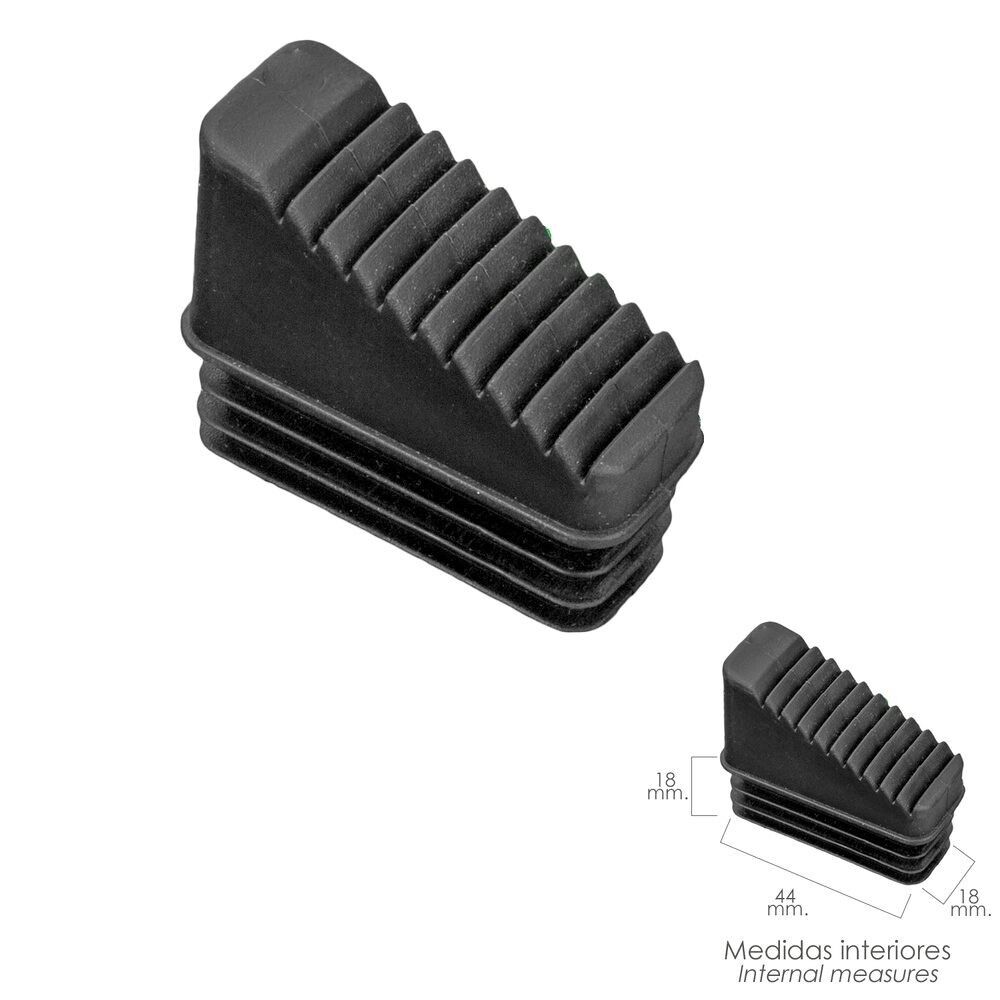 Oryx-Front-Aluminium-Treppenende mit 7 und 8 Stufen