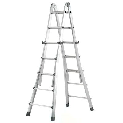 Aluminum Telescopic Ladder 5+5 Steps