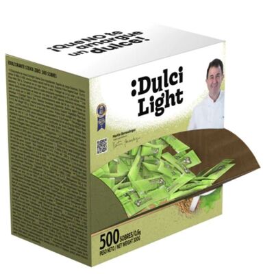Dulcilight Stevia – Pack de 5 Edulcorantes Stevia Doypack 200grs