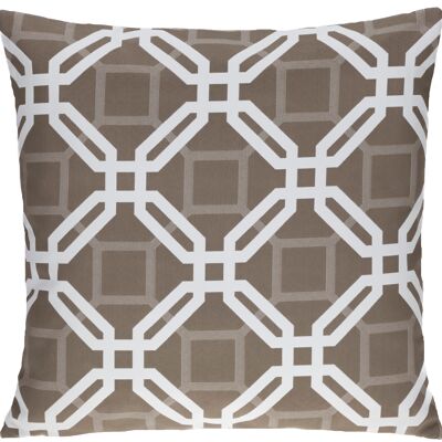 Fundas de almohada Octa Color 003 taupe Fundas de cojín hechas a mano - solidez a la luz 7 - 8