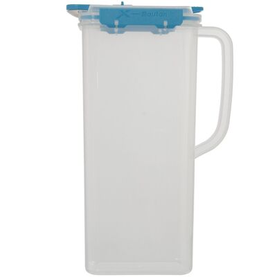 AIRTIGHT JUG 2.3L WITH BLUE SILICONE LID-MATERIAL:EP AND HIP CUL82919