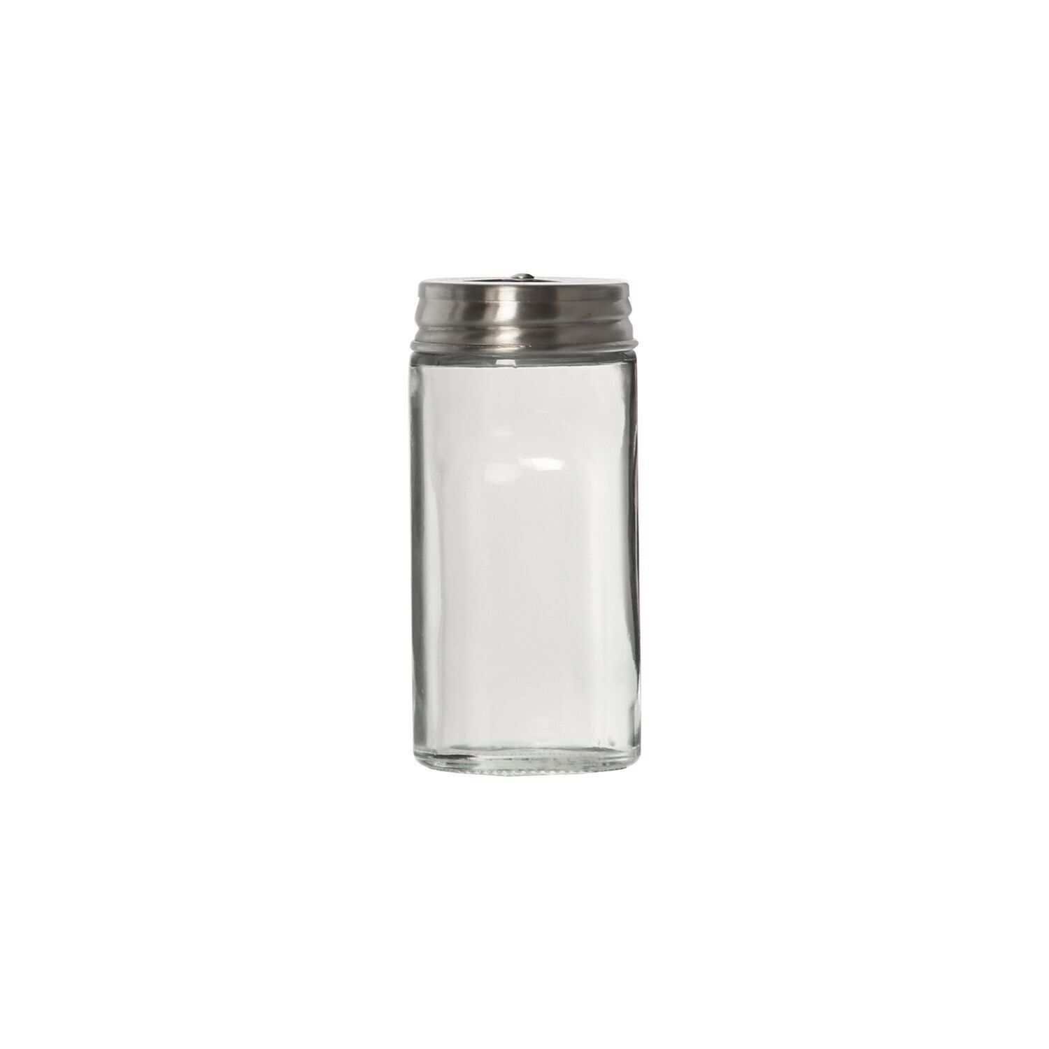 SET 12 ESPECIEROS CRISTAL C/TAPA ACERO INOX.C/SOPORTE METAL CUL82870