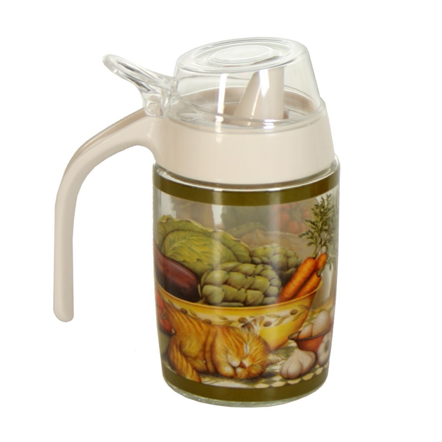 CRUCHE À HUILE EN VERRE 250ML. CUL82543