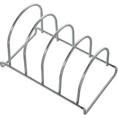 CHROME TRAY HOLDER 4 DEPARTMENTS CUL82516