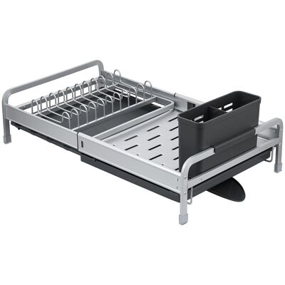 EXTENDABLE ALUMINUM DISH DRAINER CUL82041