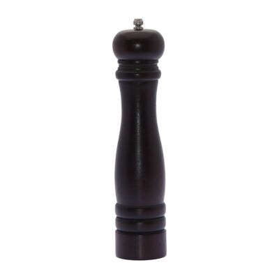 WOODEN PEPPER SHAKER 25CM DARK BROWN CUL81291