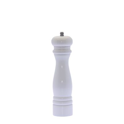 SCATOLA PER PEPE IN LEGNO BIANCO 20CM CUL81288