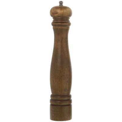 PFEFFERKISTE AUS HOLZ, 30 CM, WALNUSSFARBE CUL81281