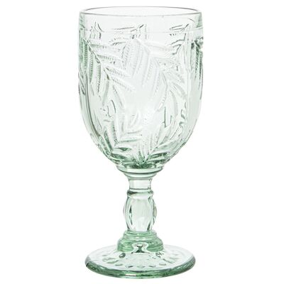 GREEN CRYSTAL CUP 270ML DECO.SHEETS CUL15058