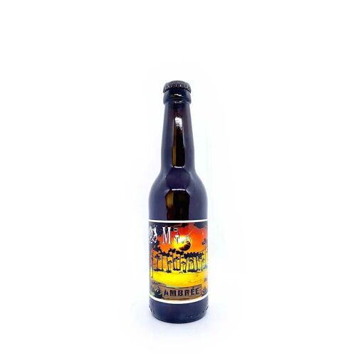 BIERE M40 AMBREE BIO 33cl - Bière ambrée | 8° | 33cl