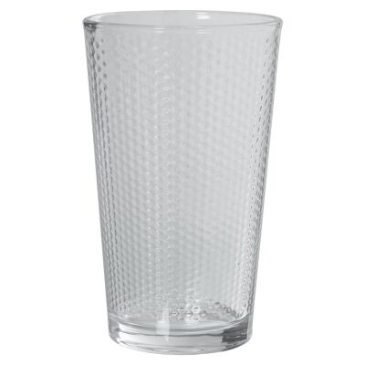 SET OF 6 GLASS GLASSES 350ML CUL7734