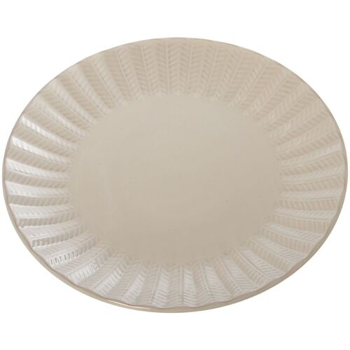 PLATO LLANO CERAMICA BEIGE CUL7319