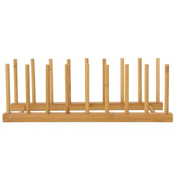 SUPPORT POUR 8 ASSIETTES EN BOIS CUL5123 4