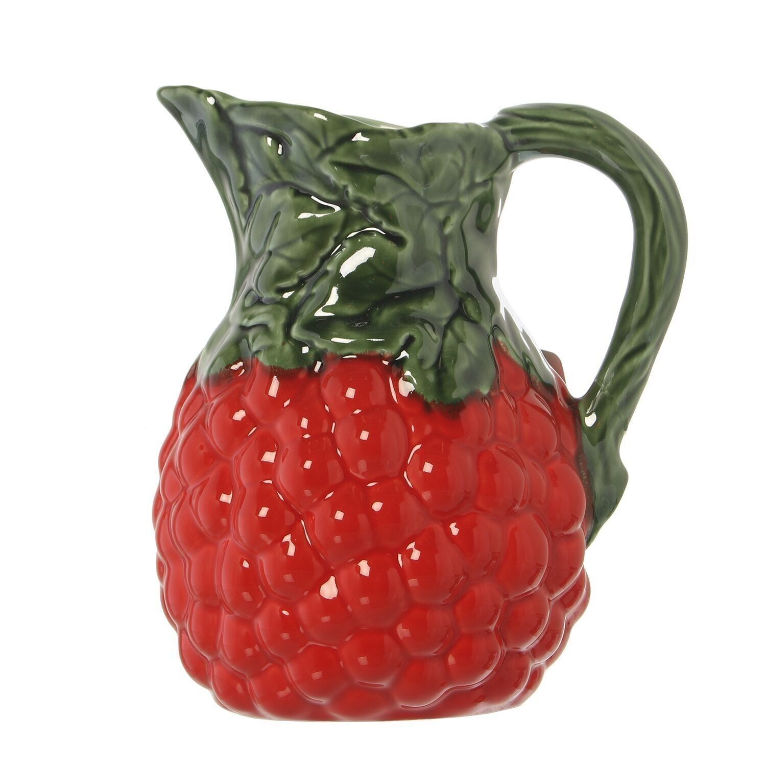 CERAMIC JUG RED GRAPES CUL2164