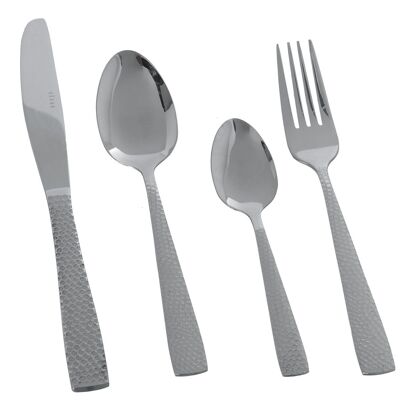 SET OF 24 STAINLESS STEEL CUTLERY 18/10 GLOSS-OLIMPIA CUL315