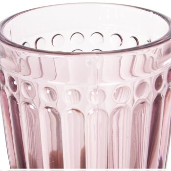 VERRE CRISTAL HAUT ROSE 400ML CUL15021 2