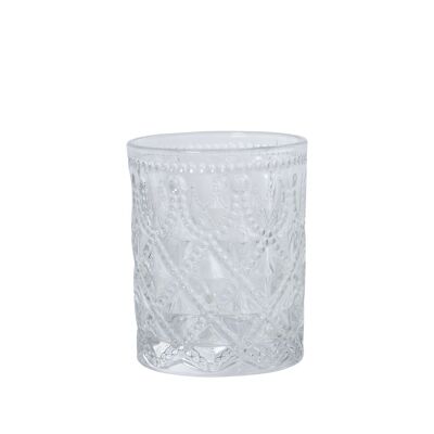 VASO CRISTAL BAJO TRANSPARENTE270ML CUL14997