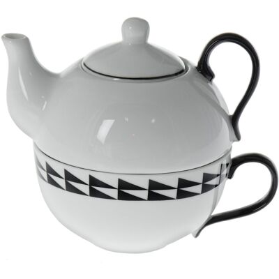 CERAMIC MUG WITH TEAPOT CUL7141