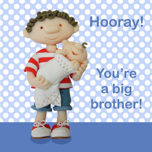 New baby - big brother card