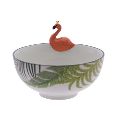 CUENCO CERAMICA C/FIG. FLAMENCO CUL1074