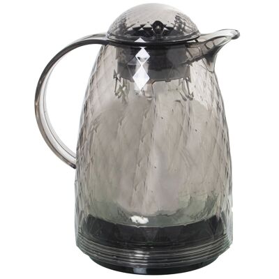 TRANSLUCENT GRAY THERMO JUG POLYPROPYLENE GLASS 1L CUL579