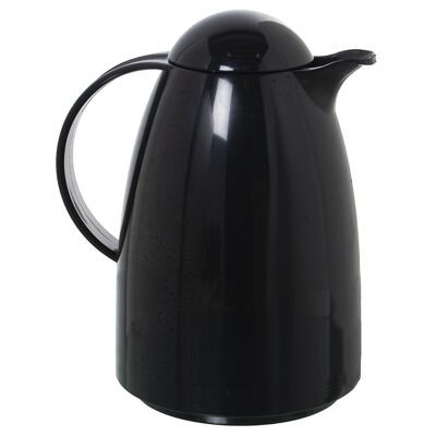 Thermokanne aus schwarzem Polypropylenglas, 1 l, BPA-frei, CUL575