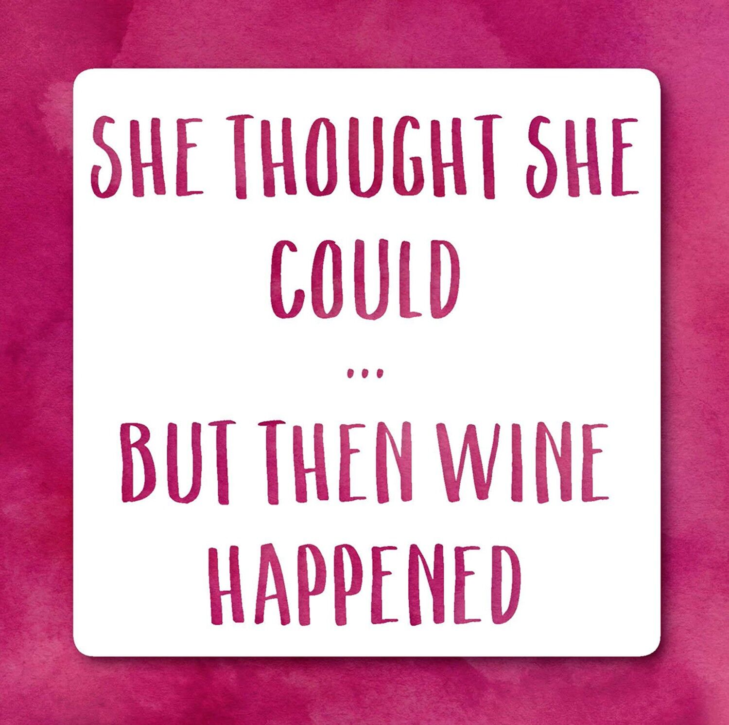 Biglietto di auguri vino successo