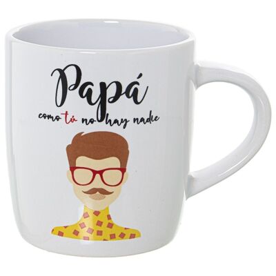 MUG CERÁMICA DECORADO PAPÁ CUL7382