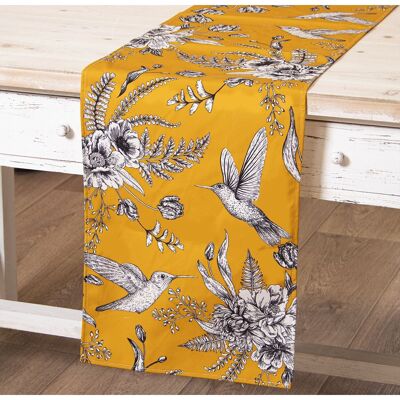 RECTANGULAR COTTON TABLE RUNNER, ONE SIDE CUL50583