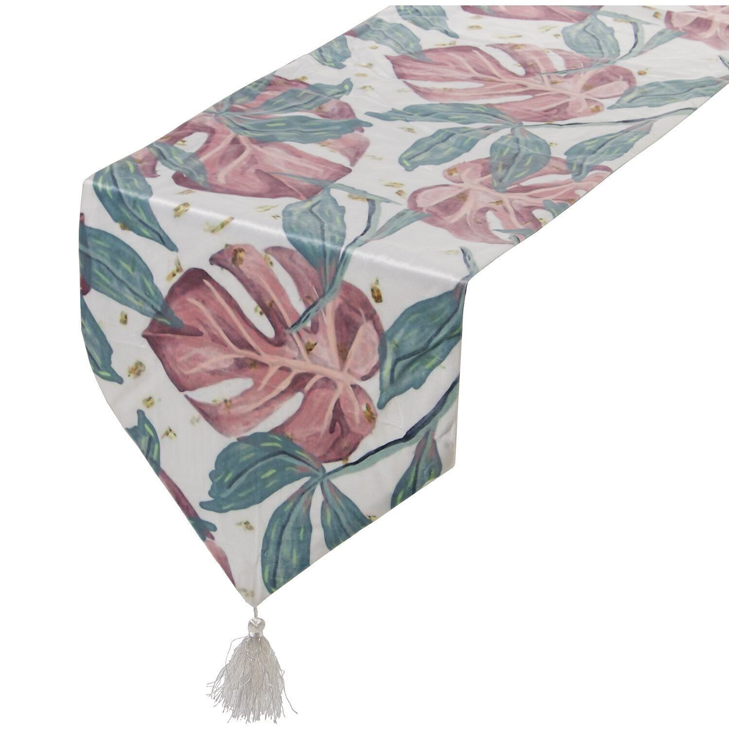 TISCHLÄUFER 33X180CM BLUMENPOLYESTER CUL48846