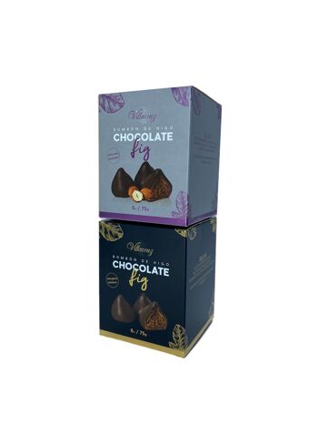 Pack 2 caisses de Chocolats Noisettes et Figues Croquantes 1