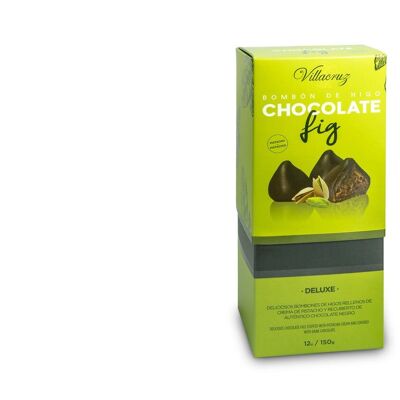 Case of 12 Fig Chocolates with Pistachio Cream