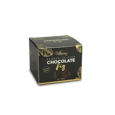 Case of 3 Fig Chocolates with Crispy Praline