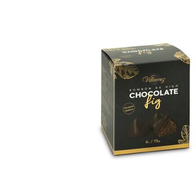 Case of 6 Fig Chocolates with Crispy Praline