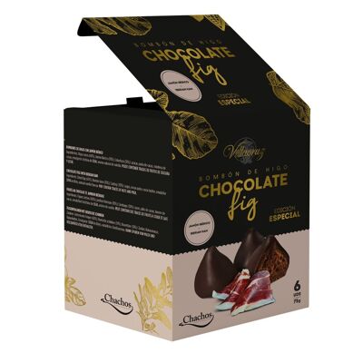 Cadeau chocolat individuel - Chocolat noir D'lys couleurs