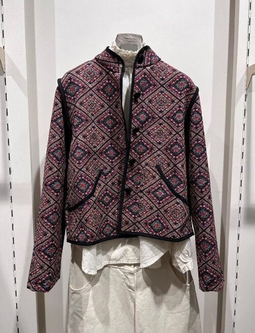 Veste jacquard