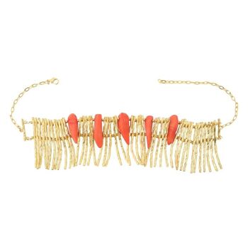 Collier Hydrocoral Rouge 1