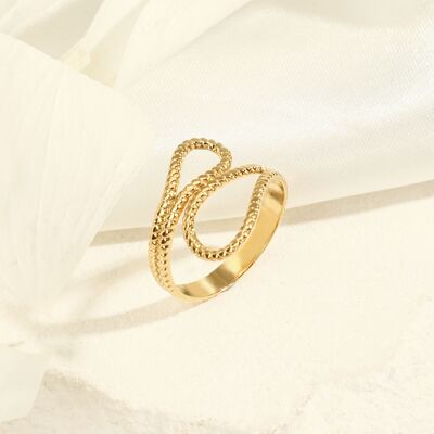 Golden ring adjustable from the front