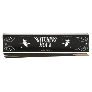 Pack de 15 bâtons d'encens Witching Hour Sauge Blanche 2