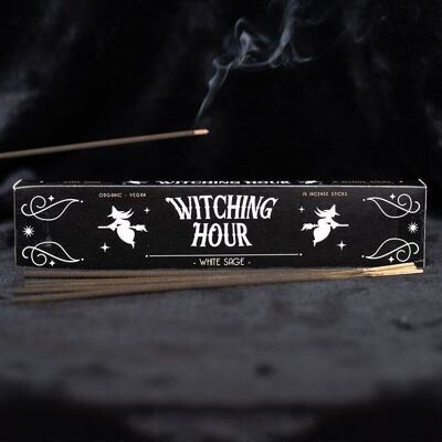Pack de 15 bâtons d'encens Witching Hour Sauge Blanche