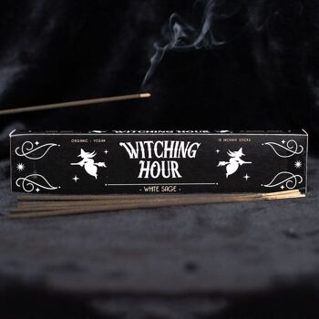 Pack de 15 bâtons d'encens Witching Hour Sauge Blanche 1