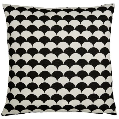 Coussin décoratif nuage env. 46 x 46 cm Couleur 003 noir