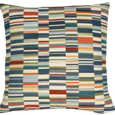 Decorative pillow lines approx. 45 x 45 cm color 999 multi