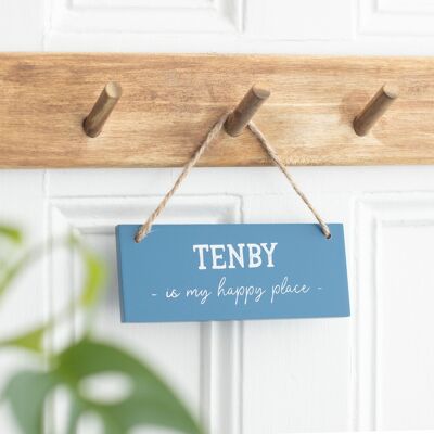 Cartello da appendere Tenby is My Happy Place