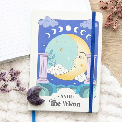 Das himmlische A5-Notizbuch „Mond“.