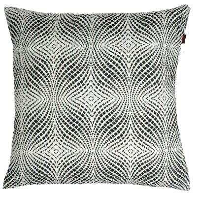 Matrice de coussin décoratif env. 48 x 48 cm Couleur 002 noir