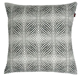 Matrice de coussin décoratif env. 48 x 48 cm Couleur 002 noir