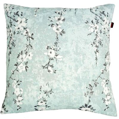 Almohada decorativa con flores de aprox. 47x47cmColor 003 menta