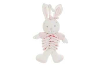 PELUCHE POLYESTER 19X8X27 LAPIN 2 ASSORTIMENTS. BE159545 2