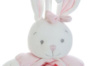 PELUCHE POLYESTER 19X8X27 LAPIN 2 ASSORTIMENTS. BE159545 3